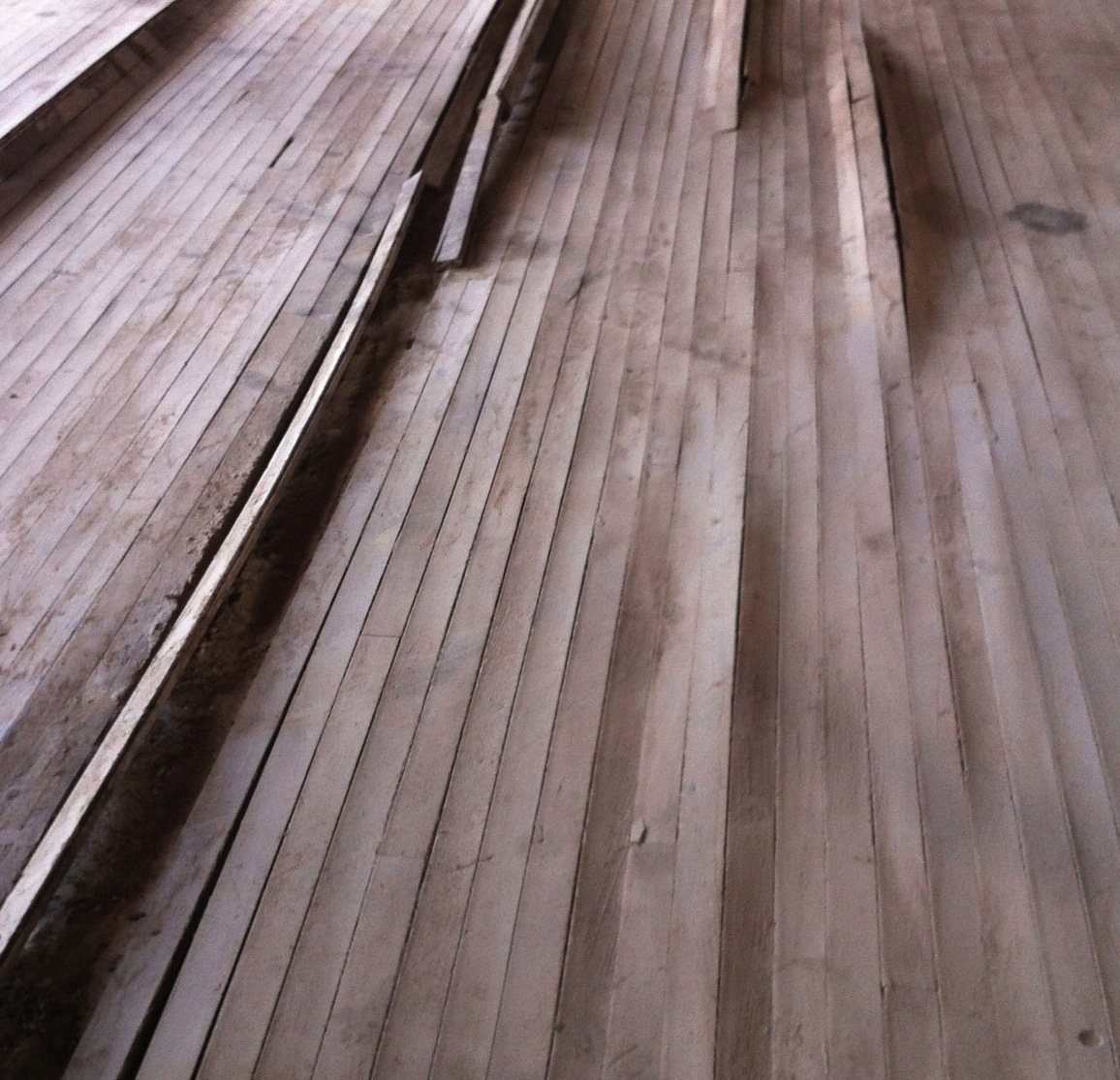 Old floors at Cromwell Mills, Providence