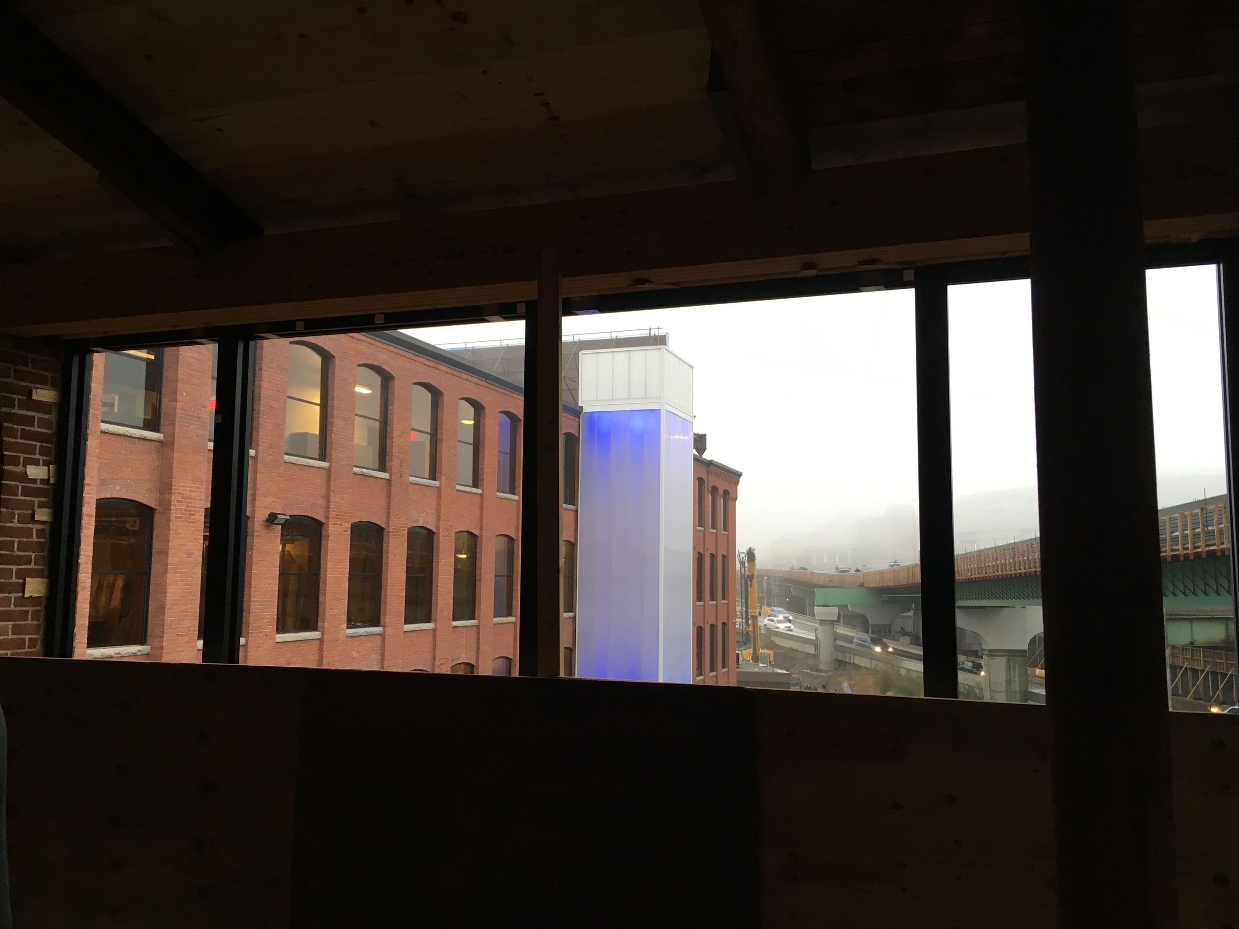 View out from One Cedar