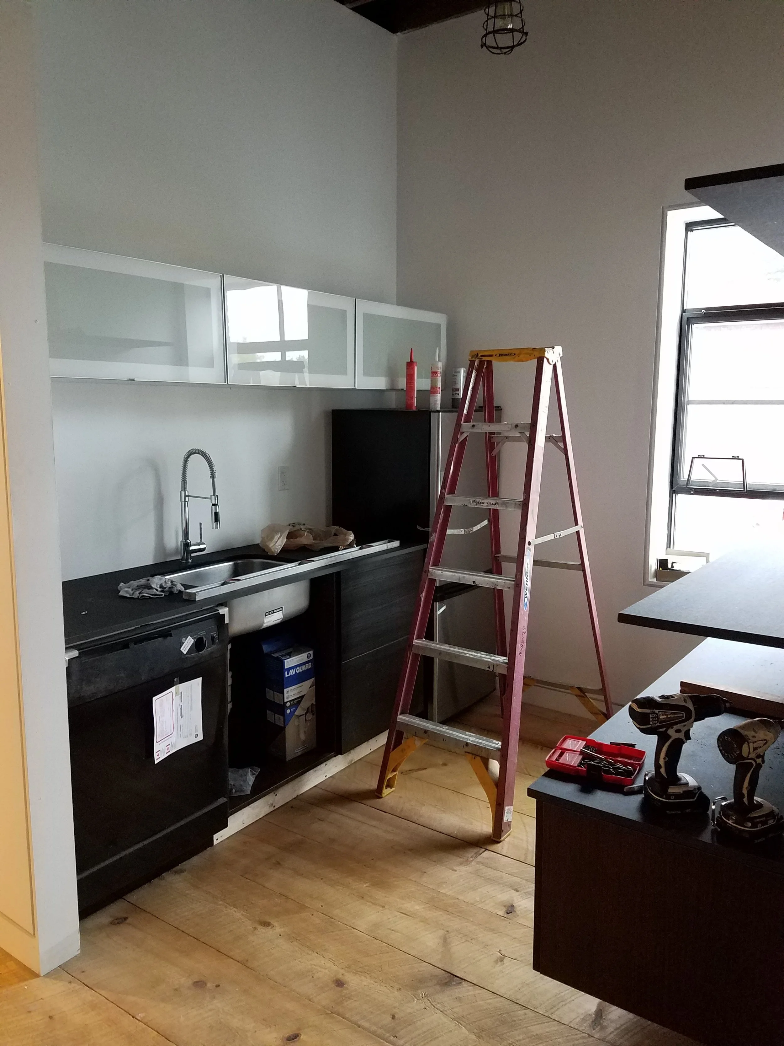 A proper kitchen-to-be