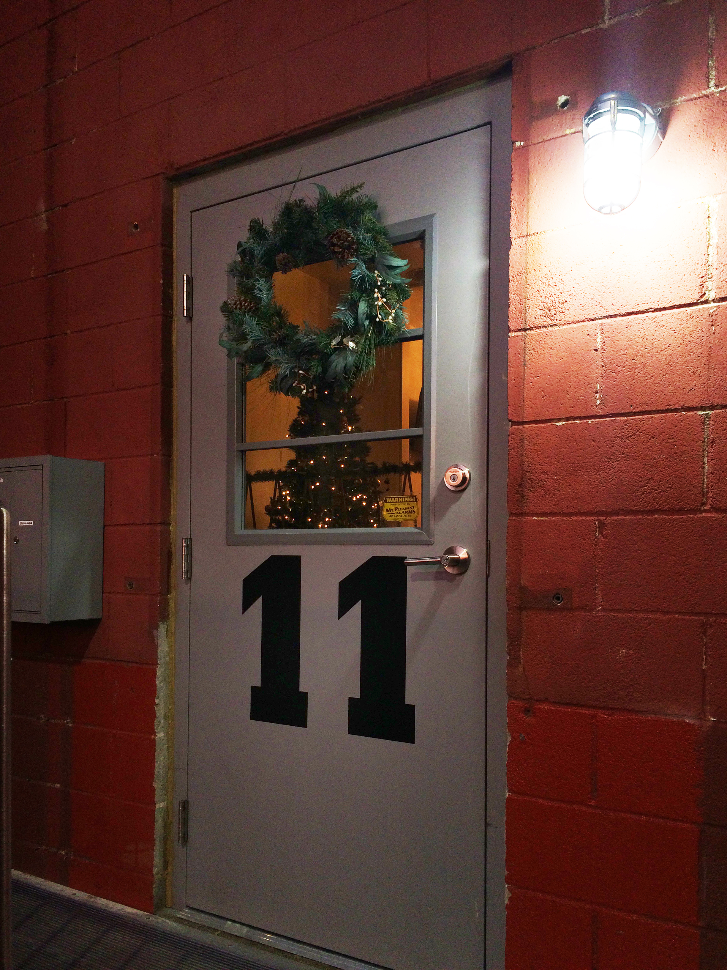 The 11 is on and the doors are opened! 