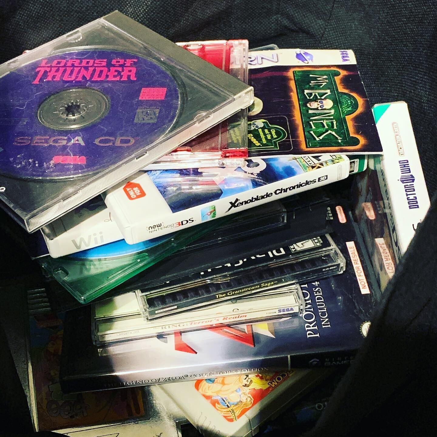 Recently, I&rsquo;ve spent my spare days finally organizing and inventorying my personal game room. This is just 1 bag of doubles I found, once I finally kept proper track of everything. 😅 -Frank