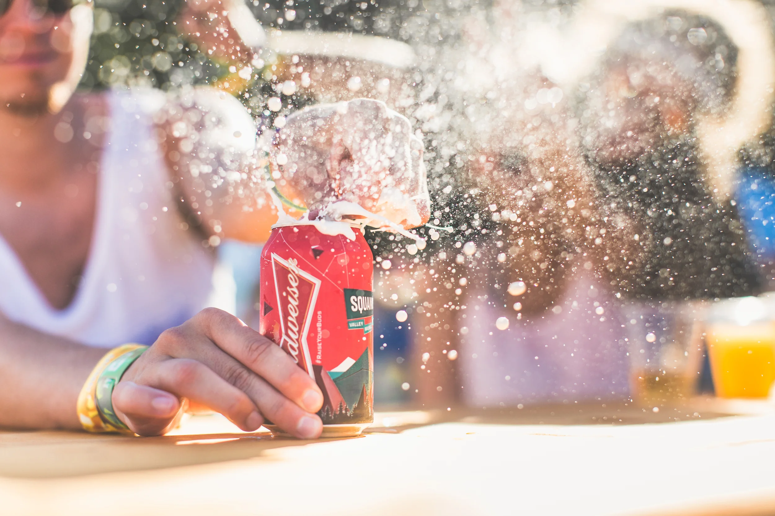 Sunday definitely started off with a splash