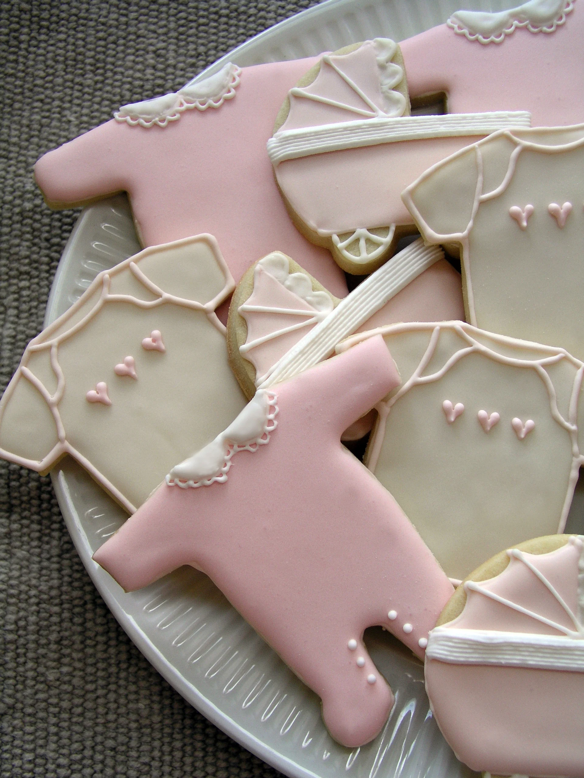 baby shower sugar cookie set