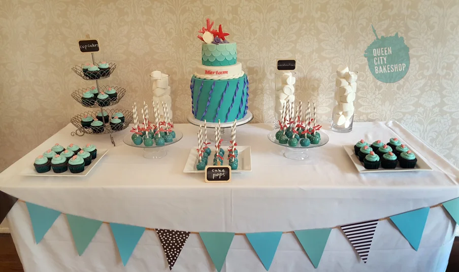 Under the Sea Sweets Table — April Julian Cakes