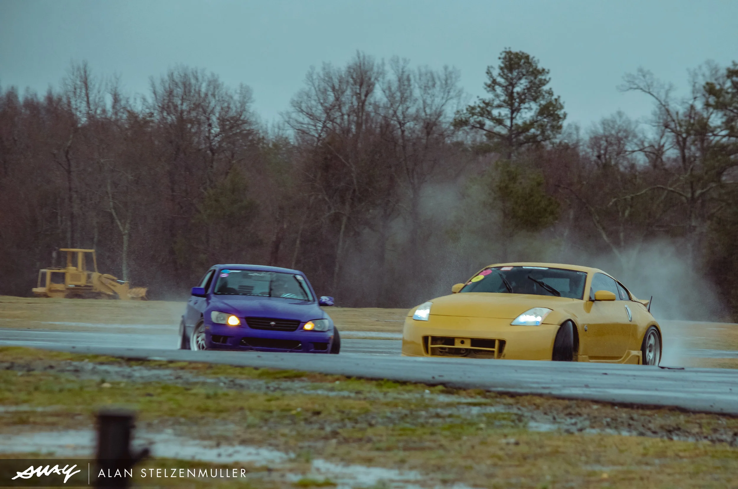 As the rain runs out the smoke comes out