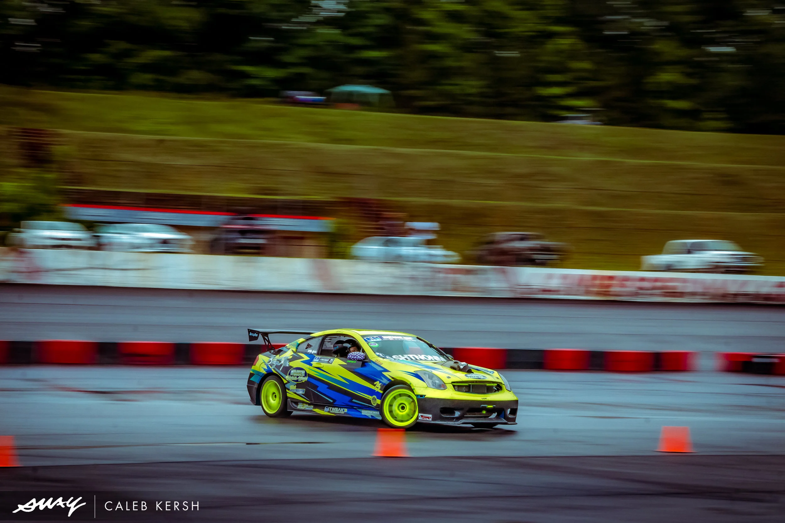 Joey Whitaker rocking a fresh new livery, is always a usual suspect at Lanier.