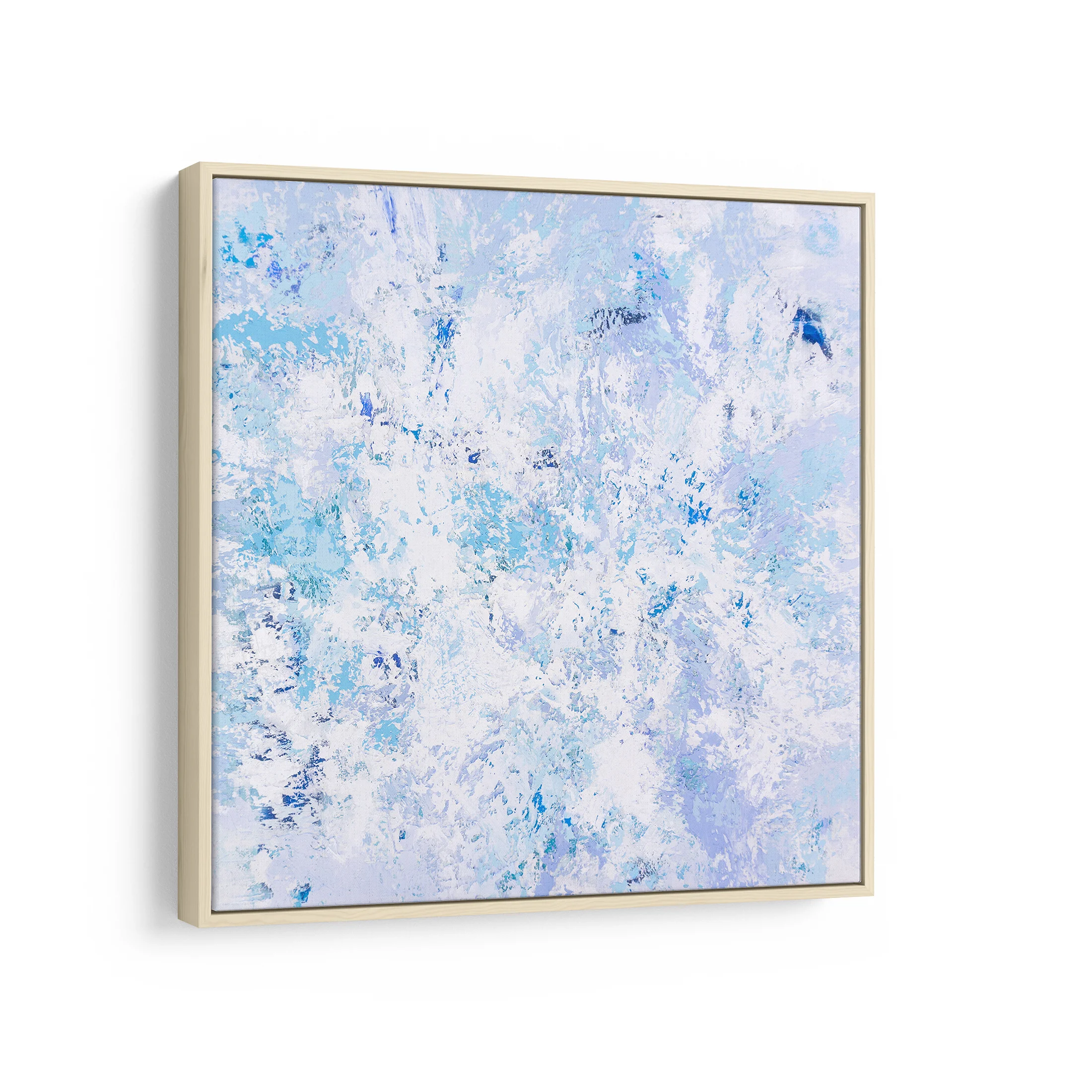 Ocean Aerial - Acrylic on Cotton