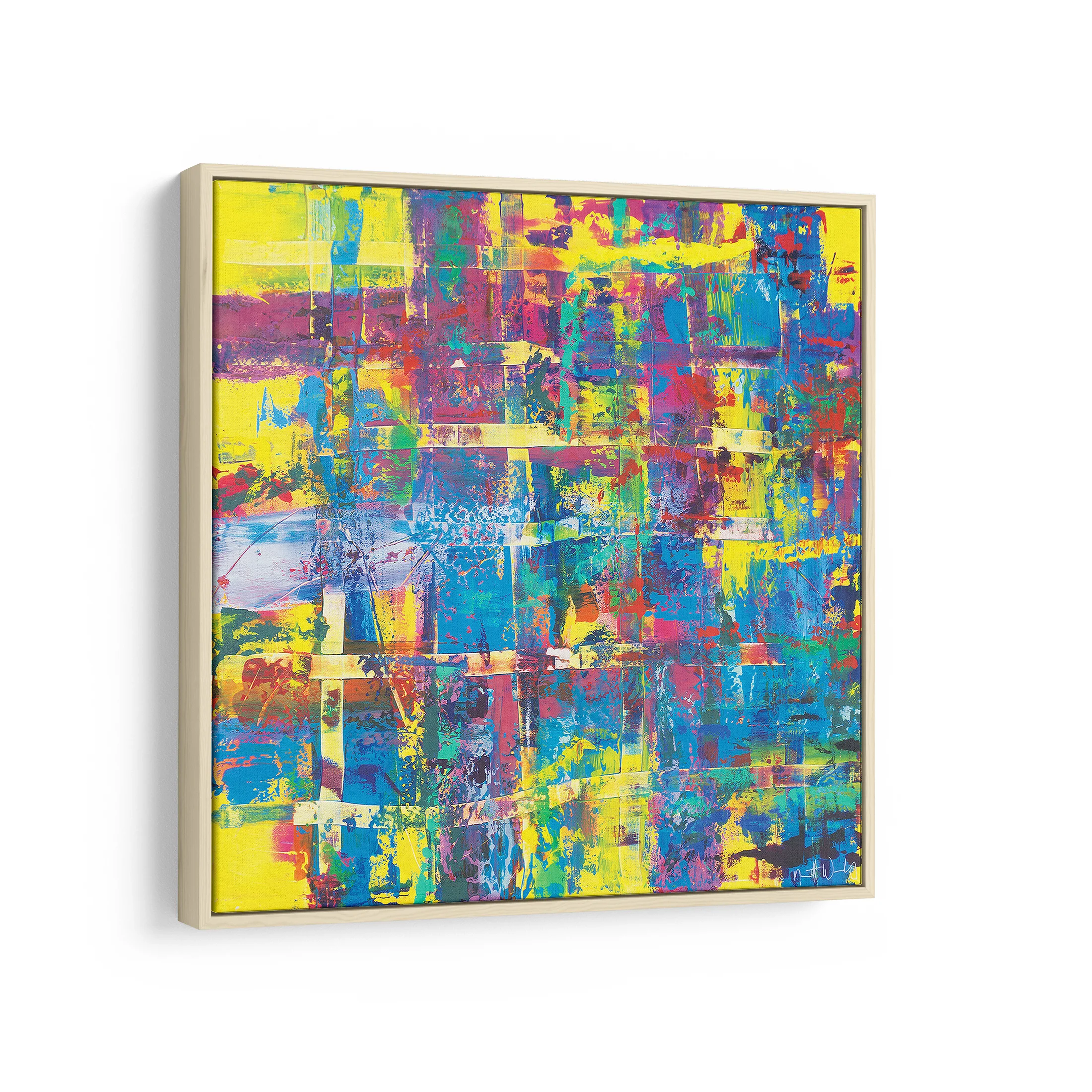 Punked 3 - Acrylic on Canvas