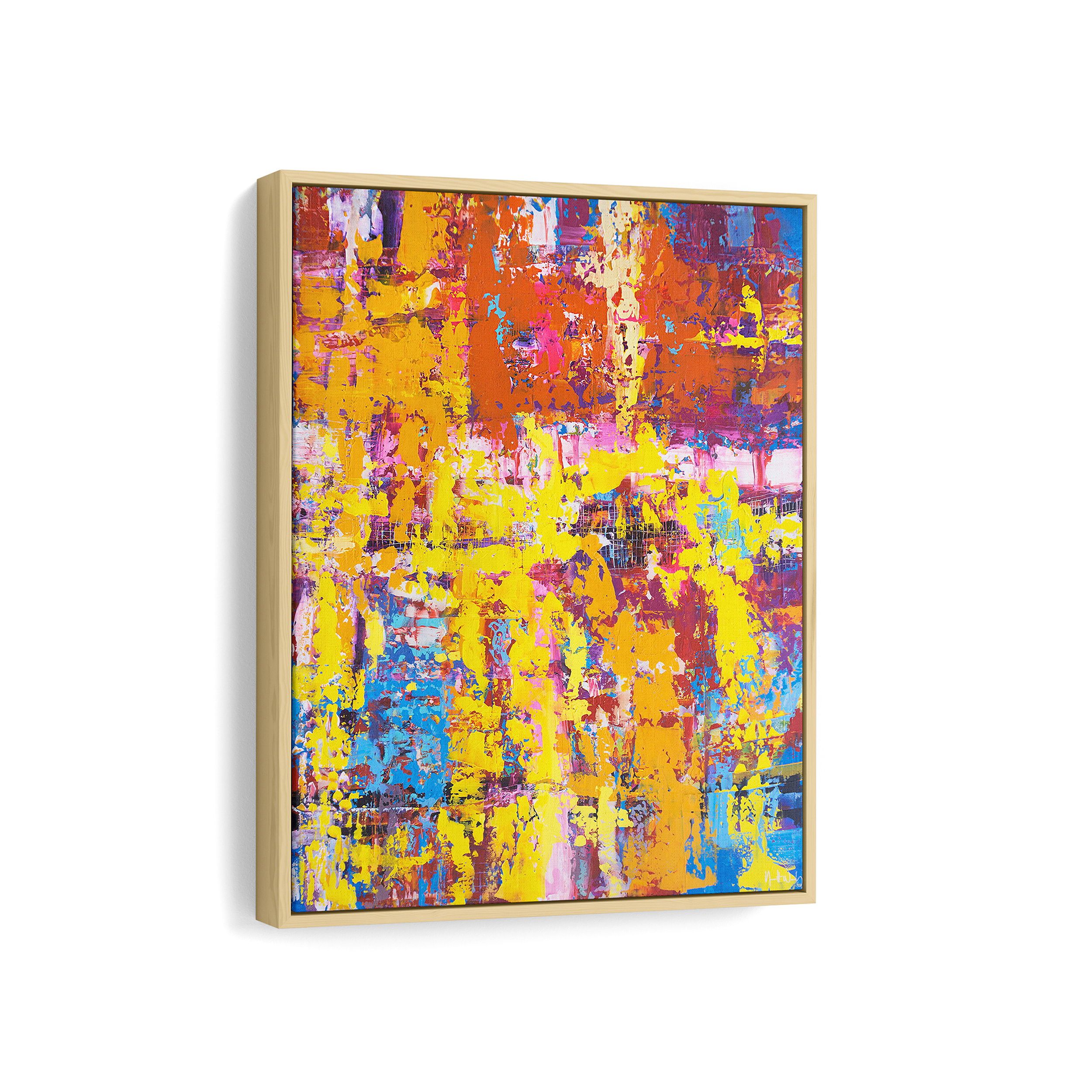 Punked 4 - Acrylic on Canvas