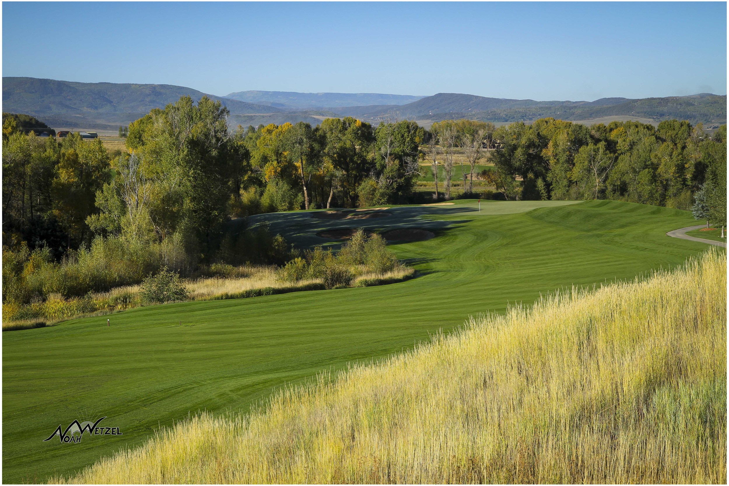 Hole 9. Par 4 469 yds