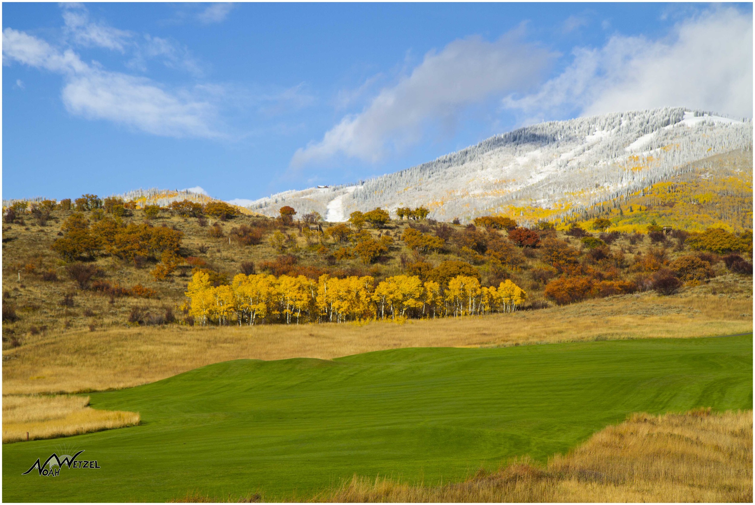 Hole 18 Fairway from Golf Shop