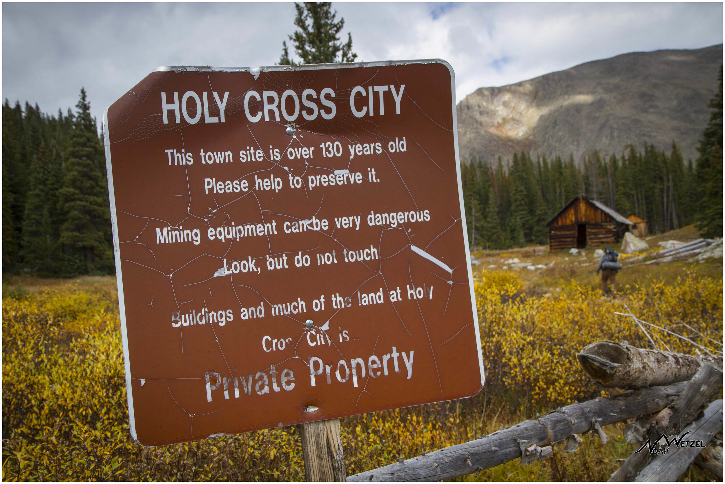 Entering Holy Cross City. Holy Cross Wilderness. Colorado