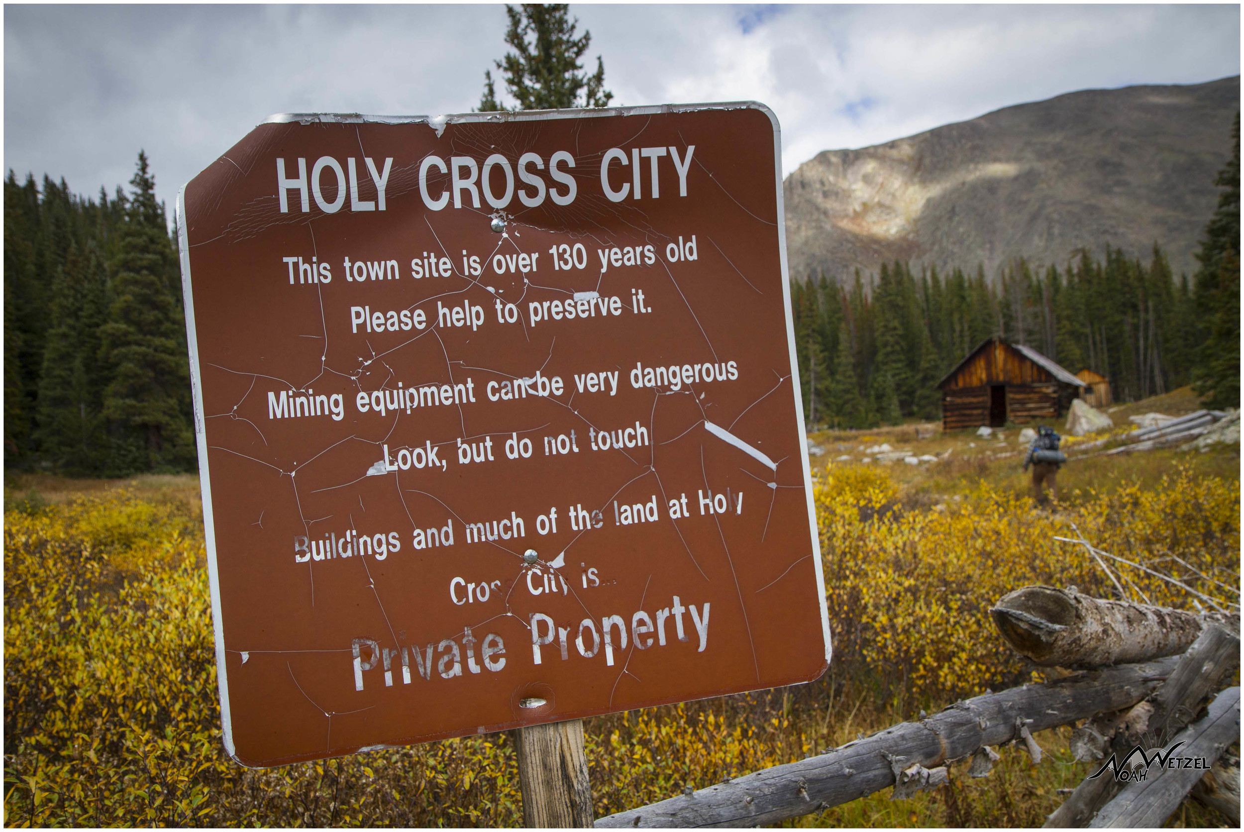 Entering Holy Cross City. Holy Cross Wilderness. Colorado