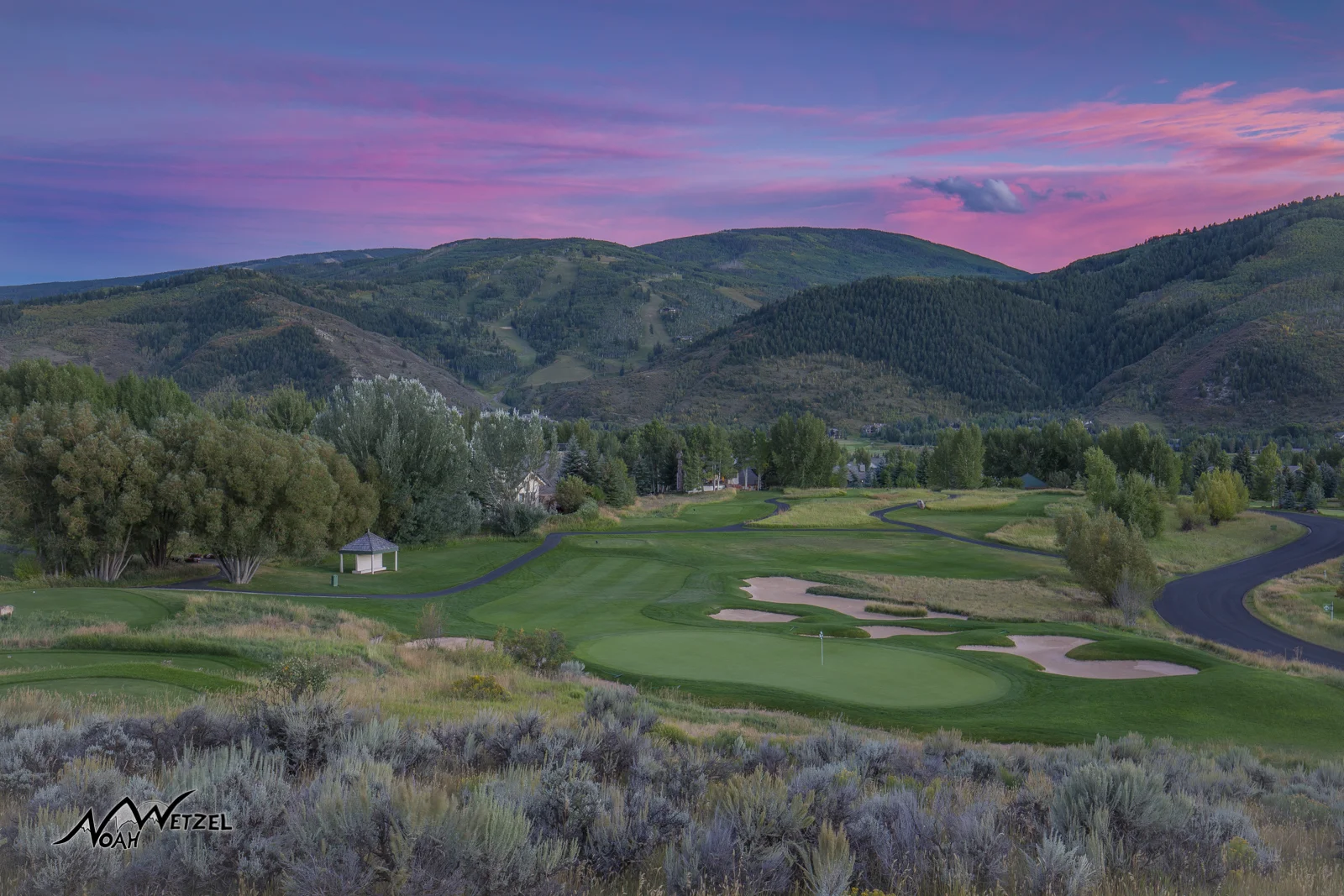 Hole 17. Sonnenalp Club. Vail Colorado