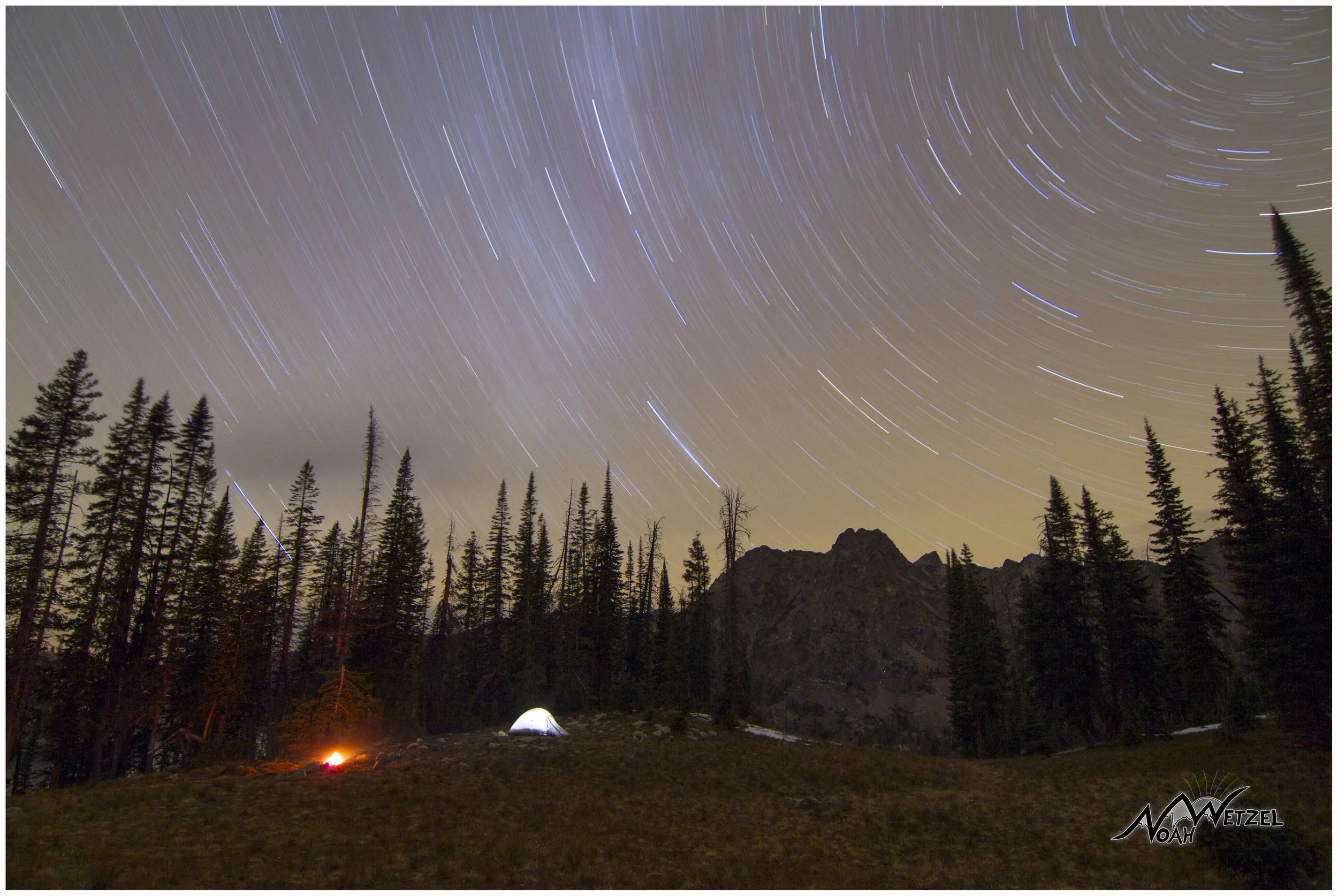 Camping above Gilpin Lake in the Mount Zirkel Wilderness