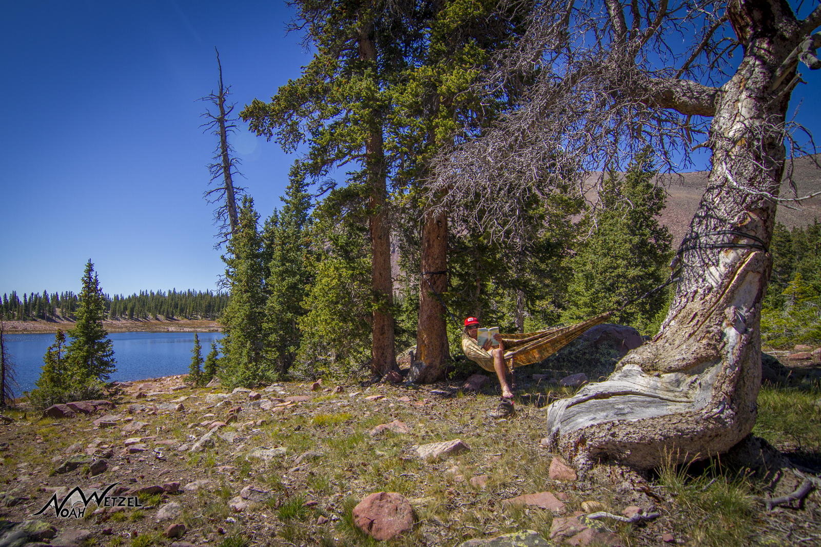 East Timothy Lake. High Uintas Wilderness, Utah
