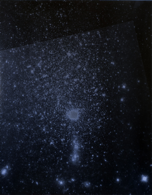  Blue Cluster, Gelatin silver print, 14x11", 2013 