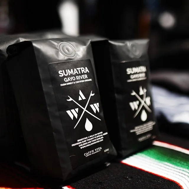 Walk on Water X Caffe Vita coffee bag
