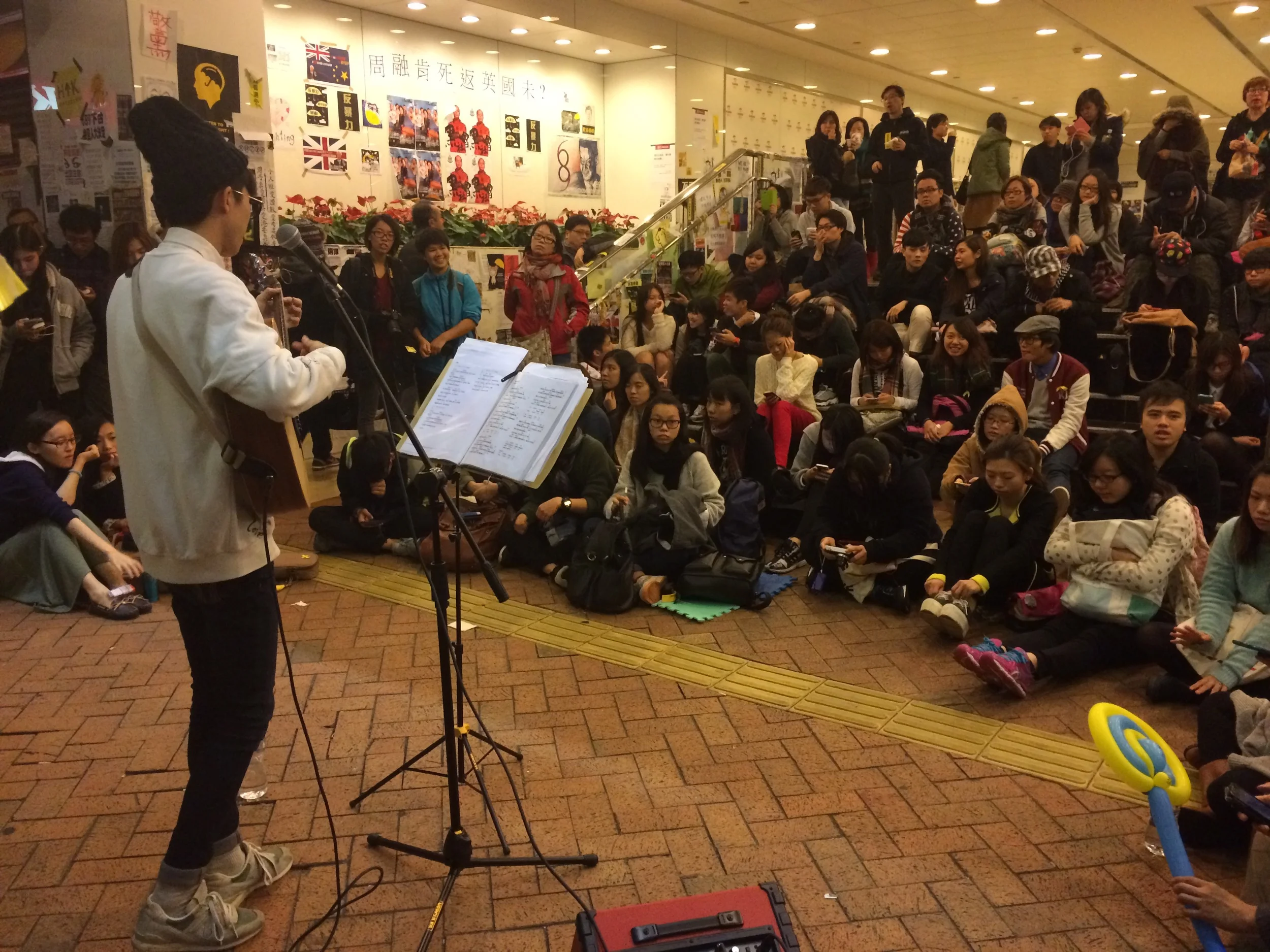 There has been a burst of creativity in a city better known for money-making. © Katy Lee