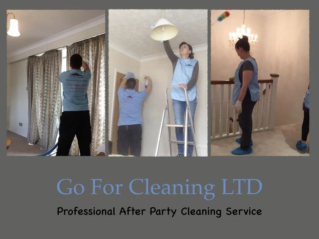 Cleaning Services in London after the party.jpeg