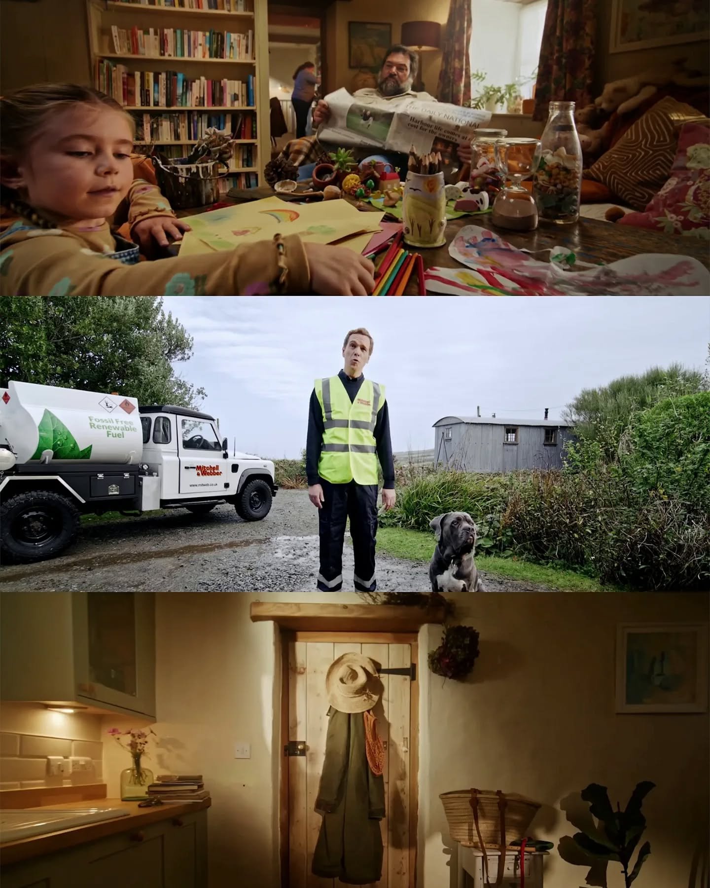 💡New lighting / Gaffer work💡

A few months ago I finally got to work with the amazing team at @idennacreative . They brought me in to light a television commercial for their client Mitchell &amp; Webber. The Brief was simple, make it look natural b