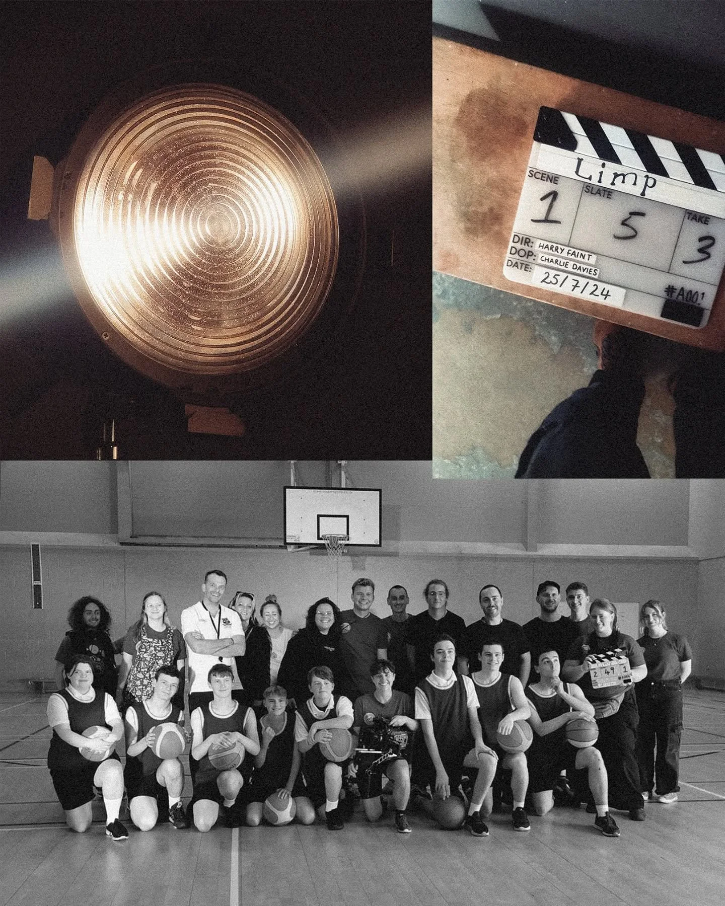 LYMP BTS, a few phone snaps from the shoot featuring me and the crew doing our thing. A particular highlight is Charlie on a the apple box with Nat looking at him with such glee!

**
Last year, I had the incredible opportunity to collaborate with @fy