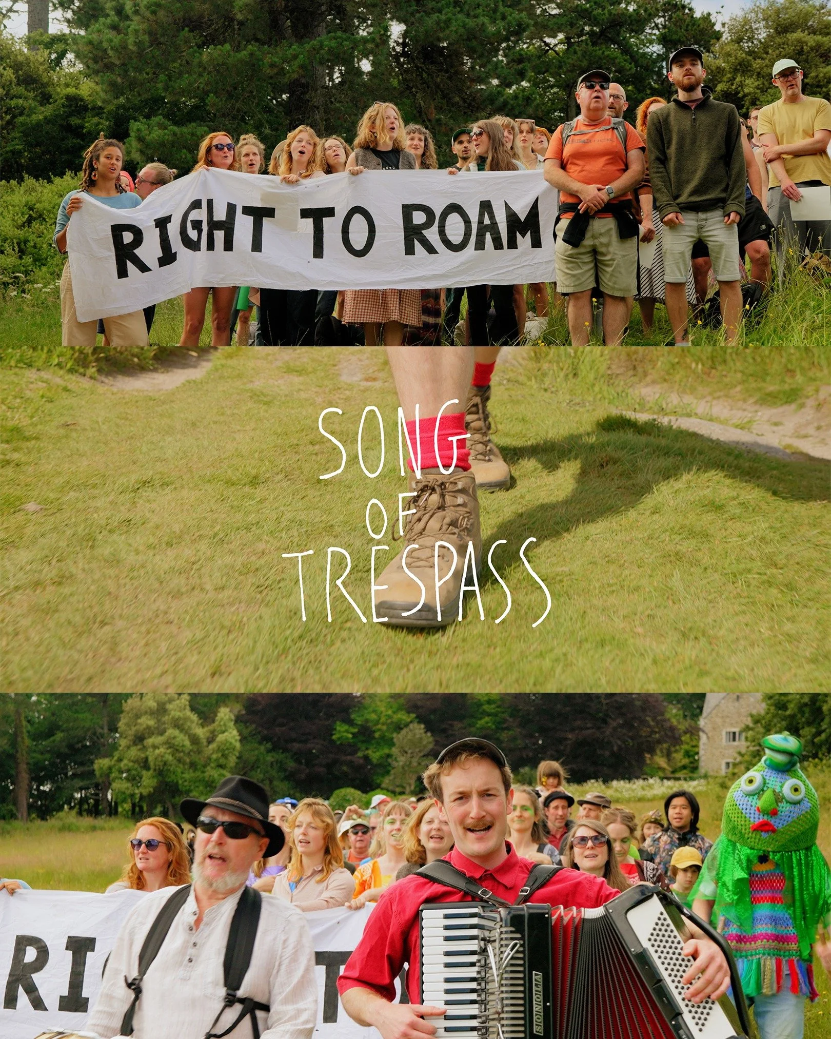 📽 New Video work 📽
Song of Trespass by Seamas Carey. Filmed on Carn Brea and around the Helford. 

A new singing round in support of the #rightoroam movement, composed by @seamascarey - designed to be sung whilst out roaming across the landscape. @