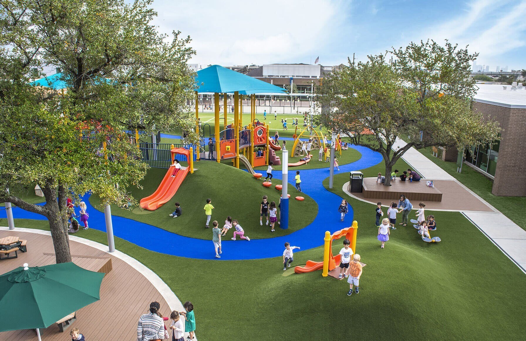 Playground Surface Design Ideas and Options | Premier Park & Play