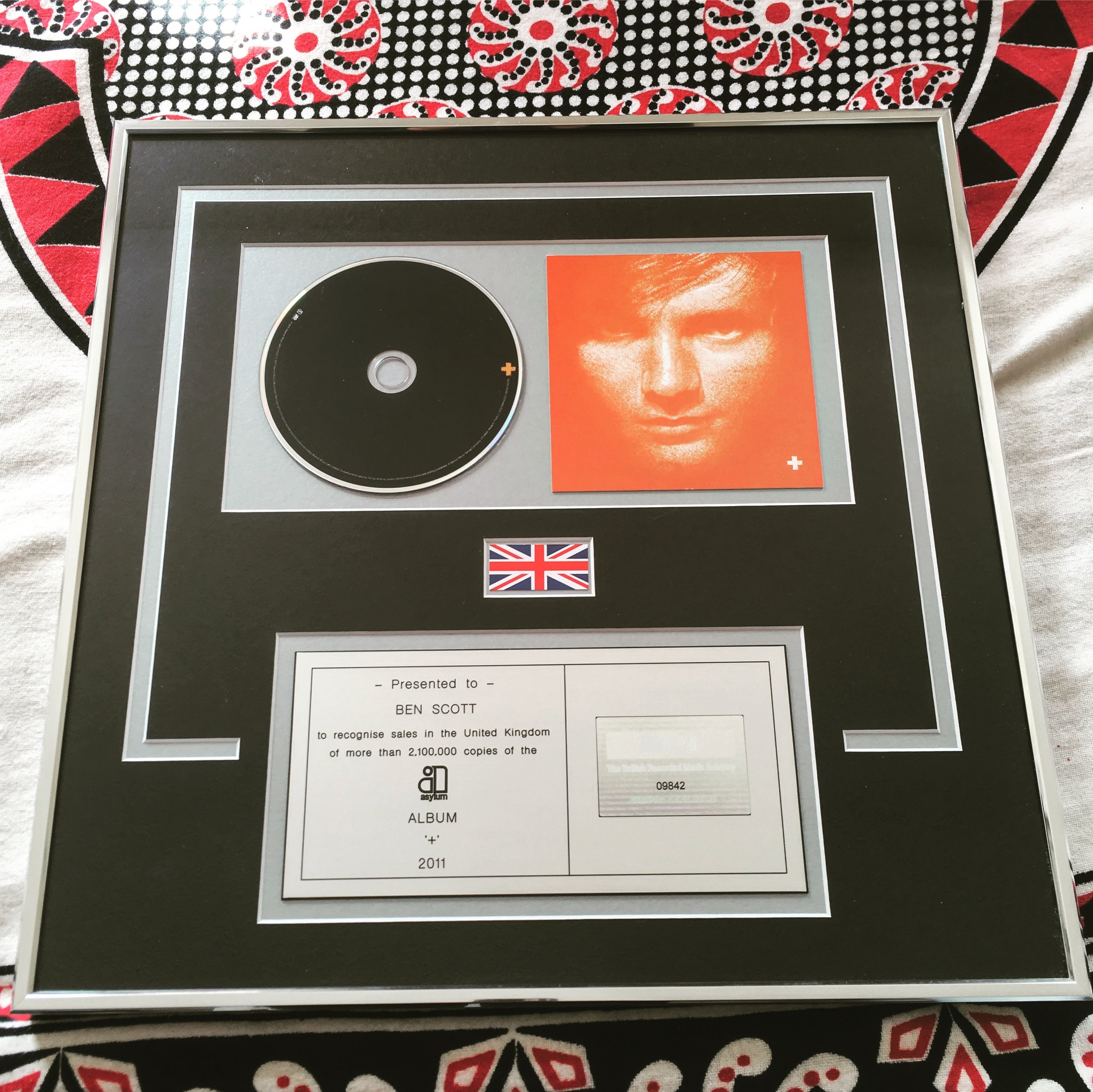 Gratuitous photos of plaques aside - if there’s anyone that embodies the spirit of Self Drive quite so well, it’s Ed Sheeran. The lyrics to the song I drummed on, “You Need Me, I Don’t Need You” are simply a description of his Self Drive.