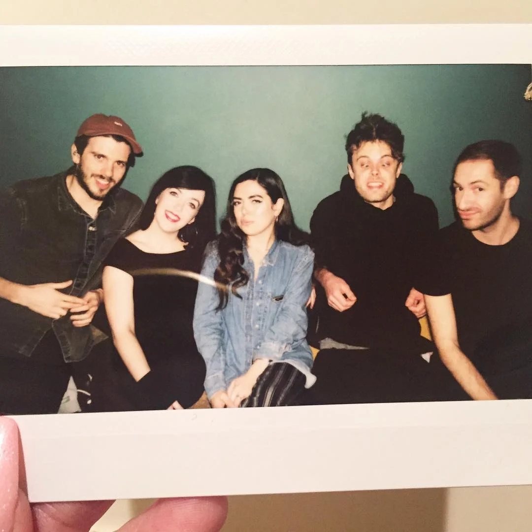 A top squad of excellent musicians (from left), J, Ria, Ellen, Me, Scott