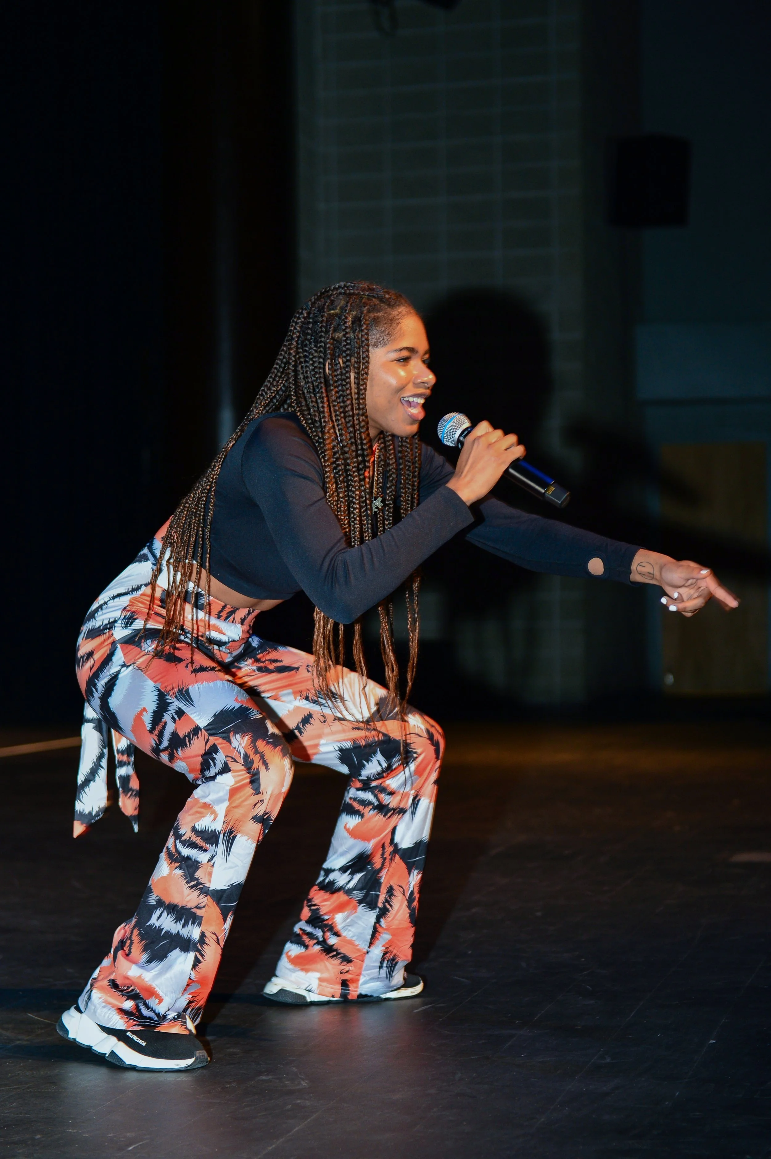 Naomi Rapping as 'N TiGer' 