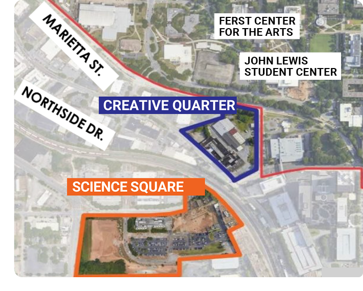 Welcome to Atlanta’s New Neighborhood for Art, Technology, and Transformation