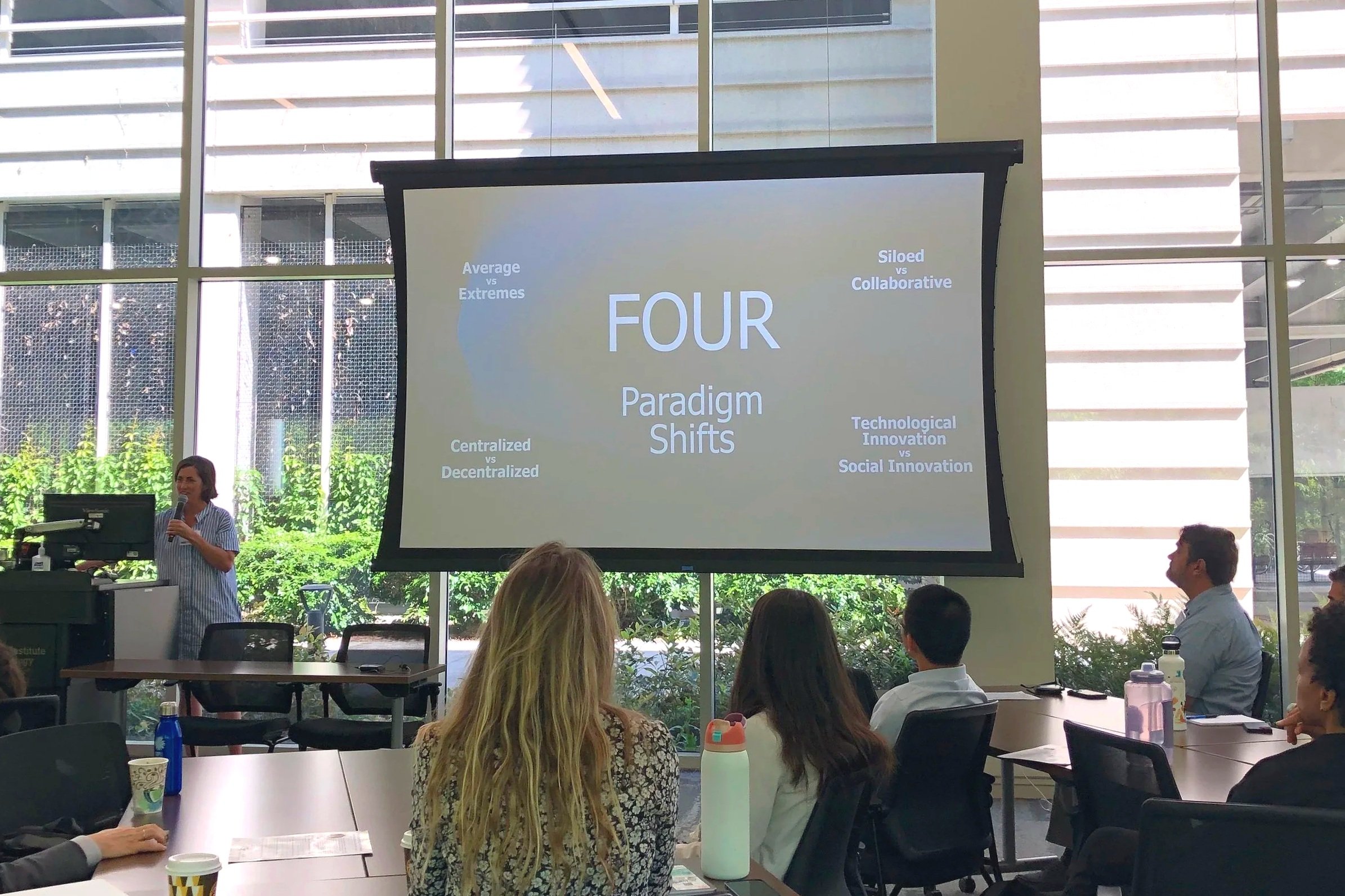 CURA 2026 Urban Resilience Leadership Symposium speakers discussed various topics related to water’s extremes, such as flooding, drought, and coastline protection.