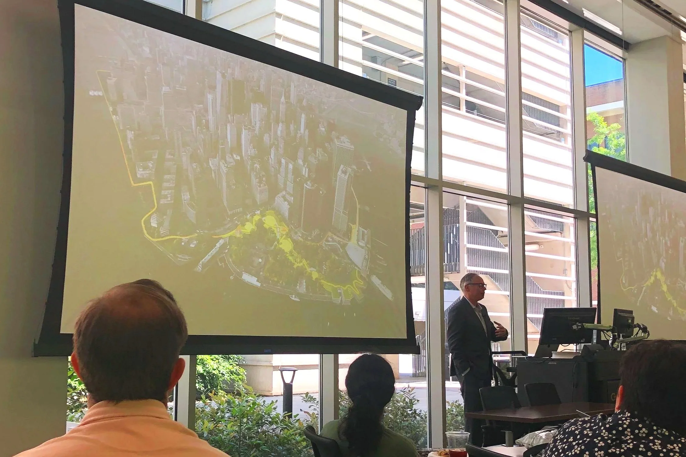 CURA 2026 Urban Resilience Leadership Symposium speakers discussed various topics related to water’s extremes, such as flooding, drought, and coastline protection.