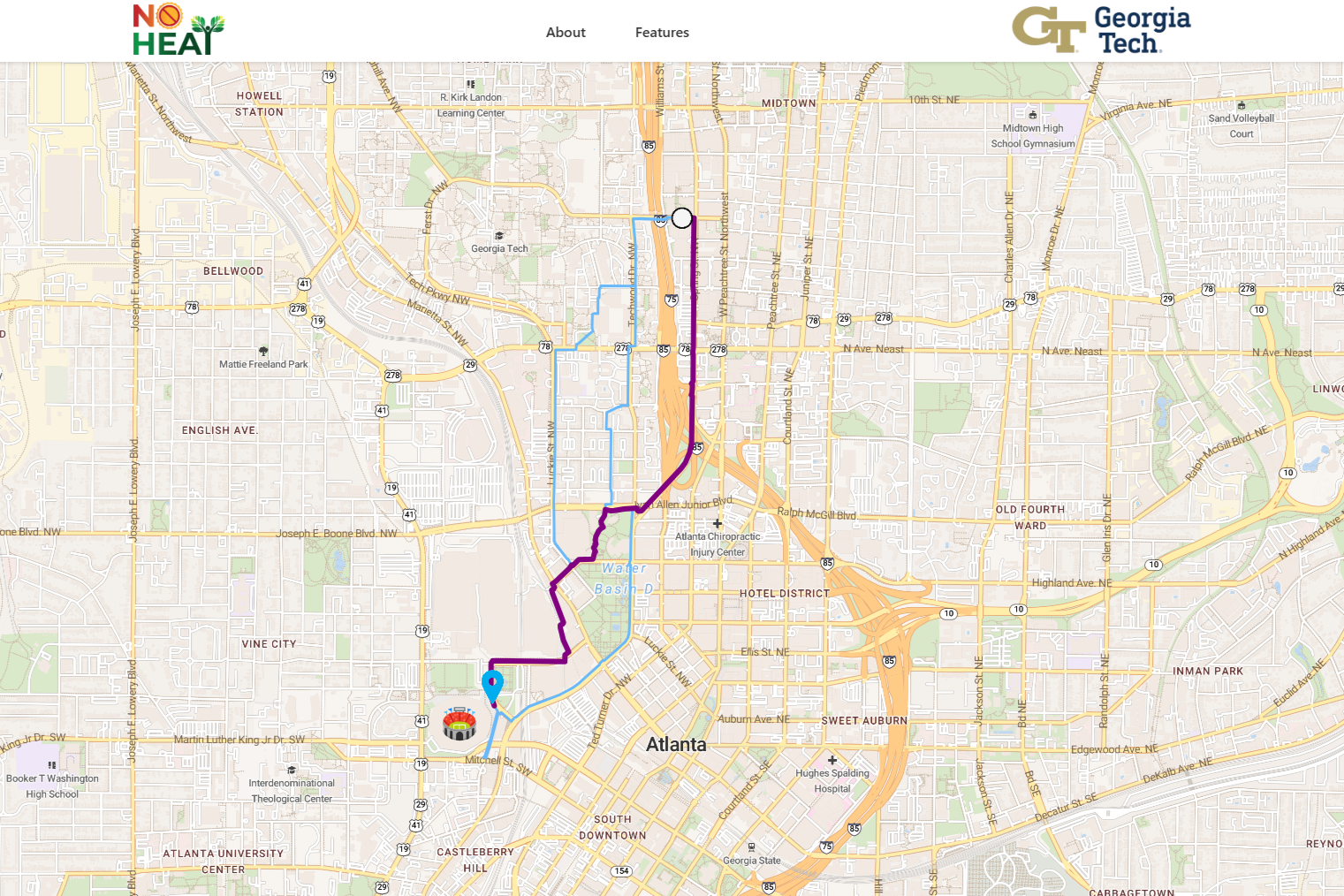 Find Your Coolest Route: Georgia Tech Launches App for 10 FIFA World Cup Cities