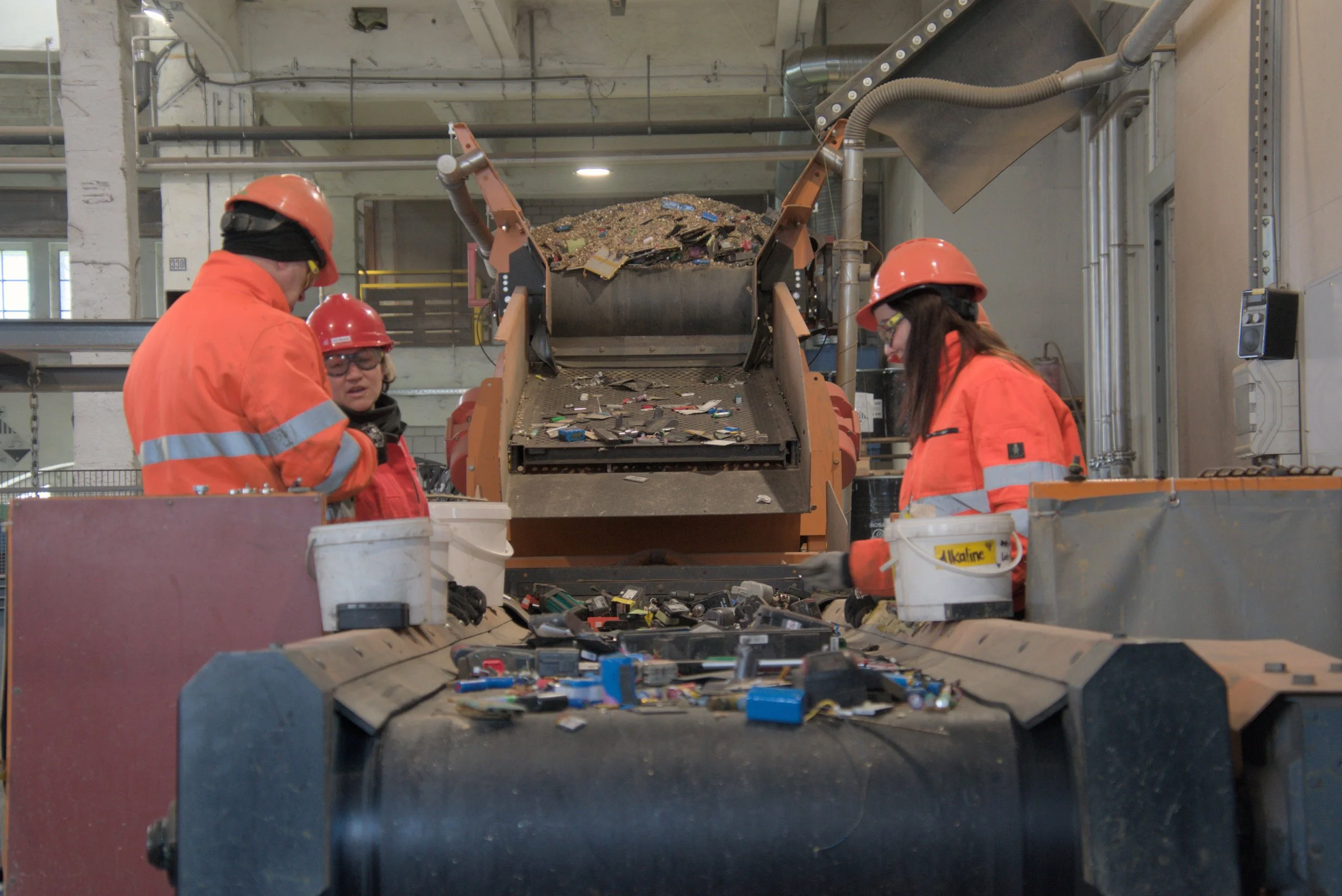 The NC State Social Innovation Fellows visited the Battery Recycling Facility (BATREC Industrie AG) in Switzerland in March 2026. Photo: EnviraCell/Bhavya Jain/Scott Mills.