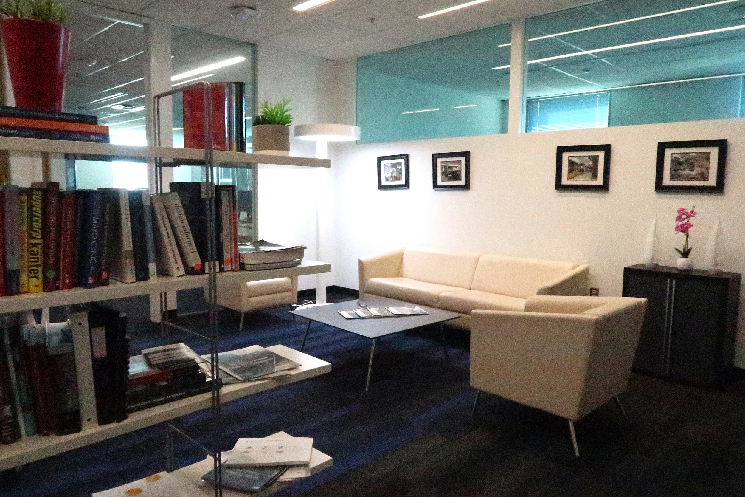 SimTigrate Design Center in the Technology Square Research Building (TSRB). Photo: Pearl Kaplan/Tech Square ATL.