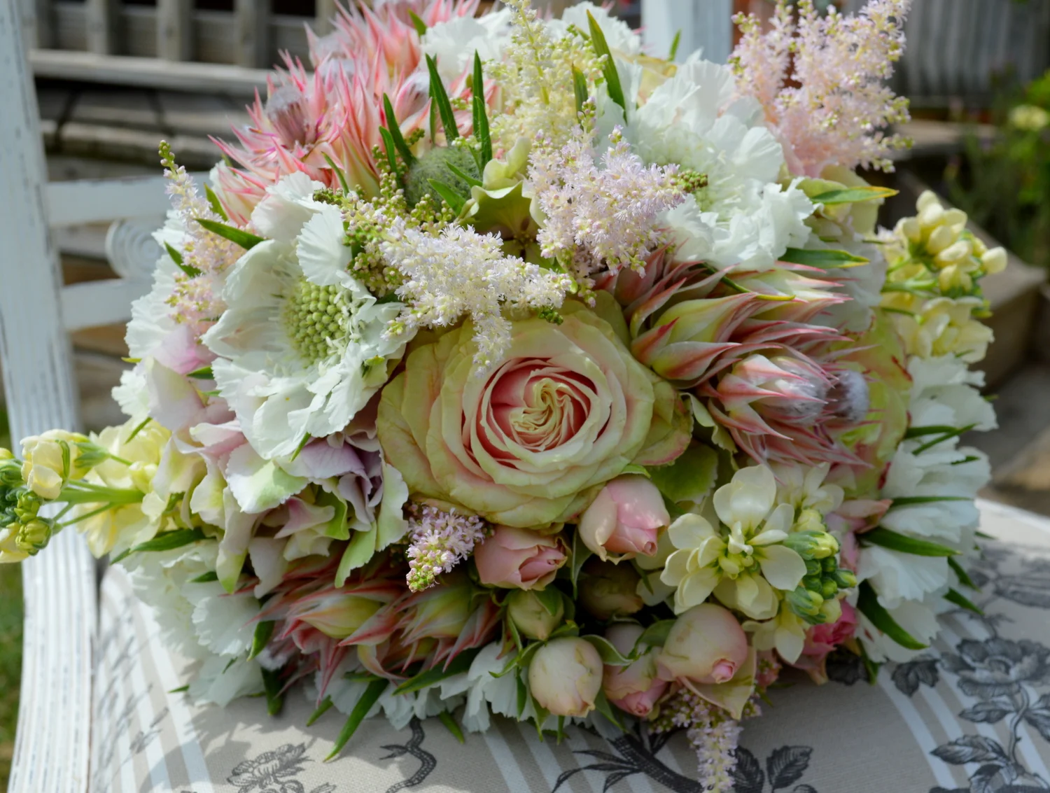 Blushing Bride Protea Bouquet