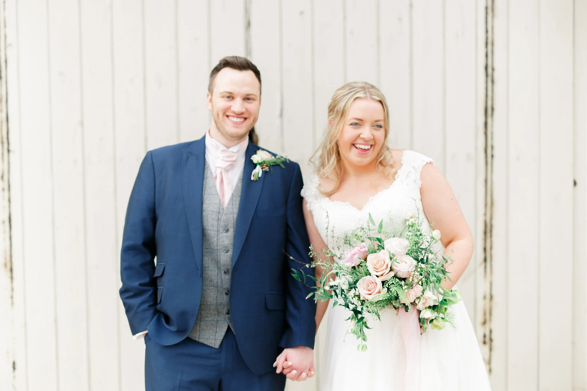 Blush spring wedding in Oxfordshire