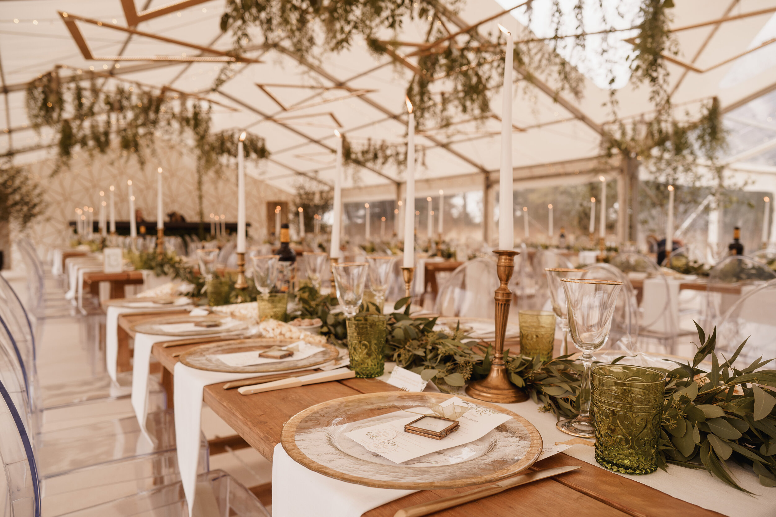All foliage marquee wedding in Northamptonshire  (Copy)
