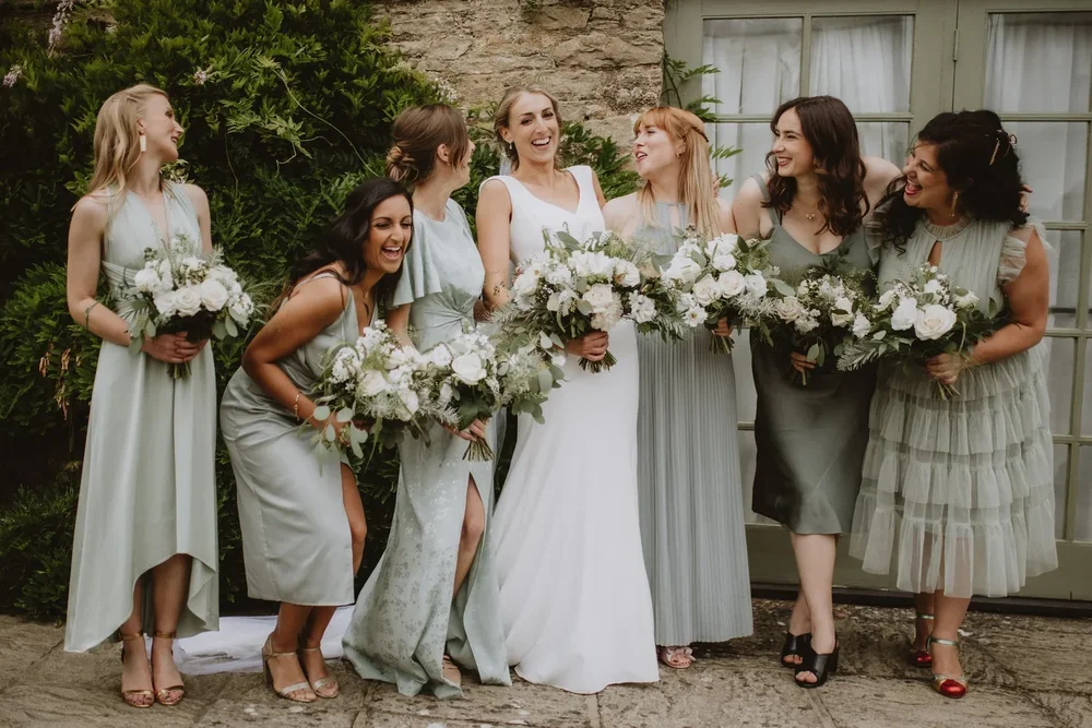 Seasonal wedding flowers
