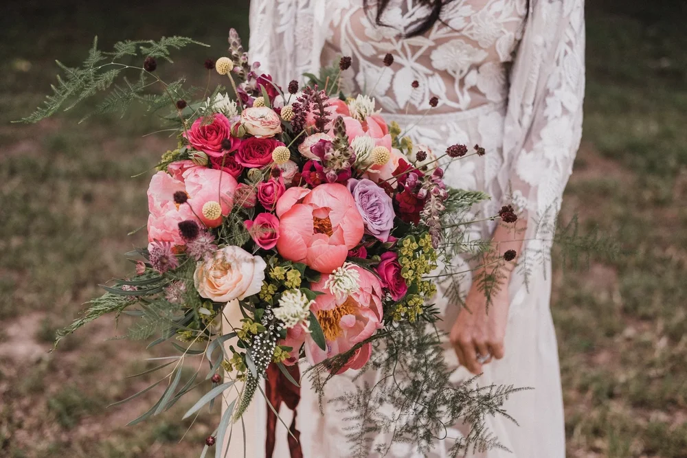 Wedding ceremony florals