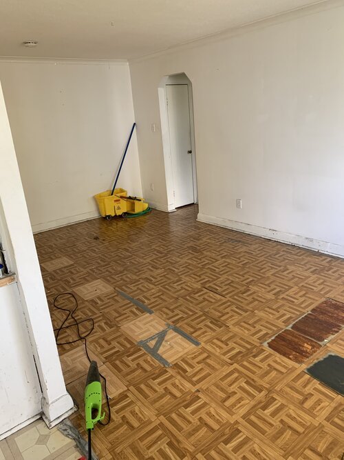  bedroom, before renovations 