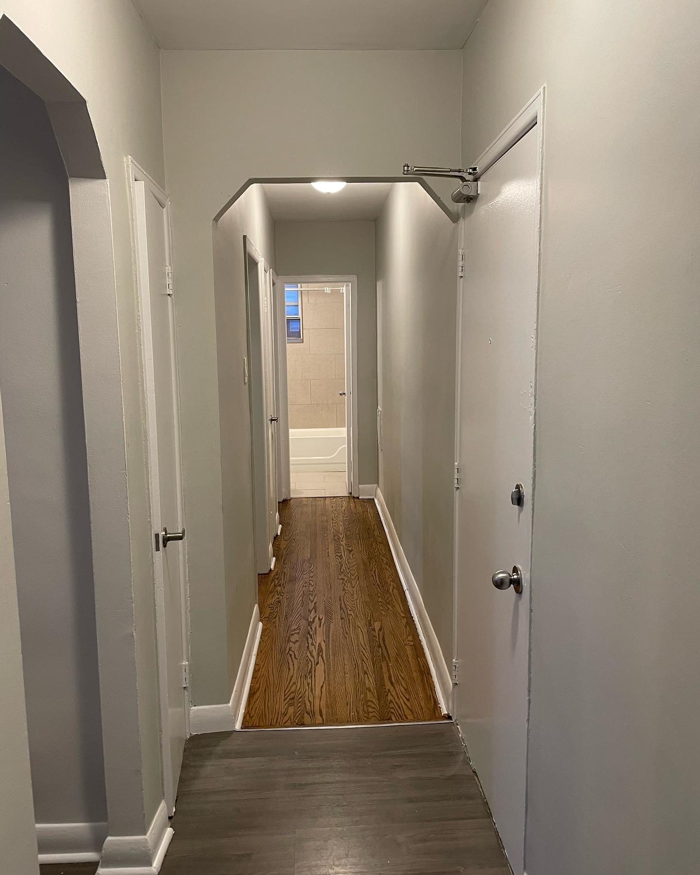  Hallway, after renovations 