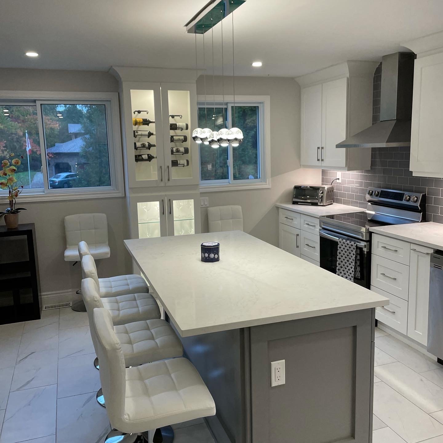  Kitchen, after renovations 