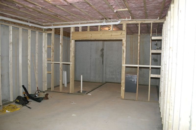  Basement kitchen, before renovations 