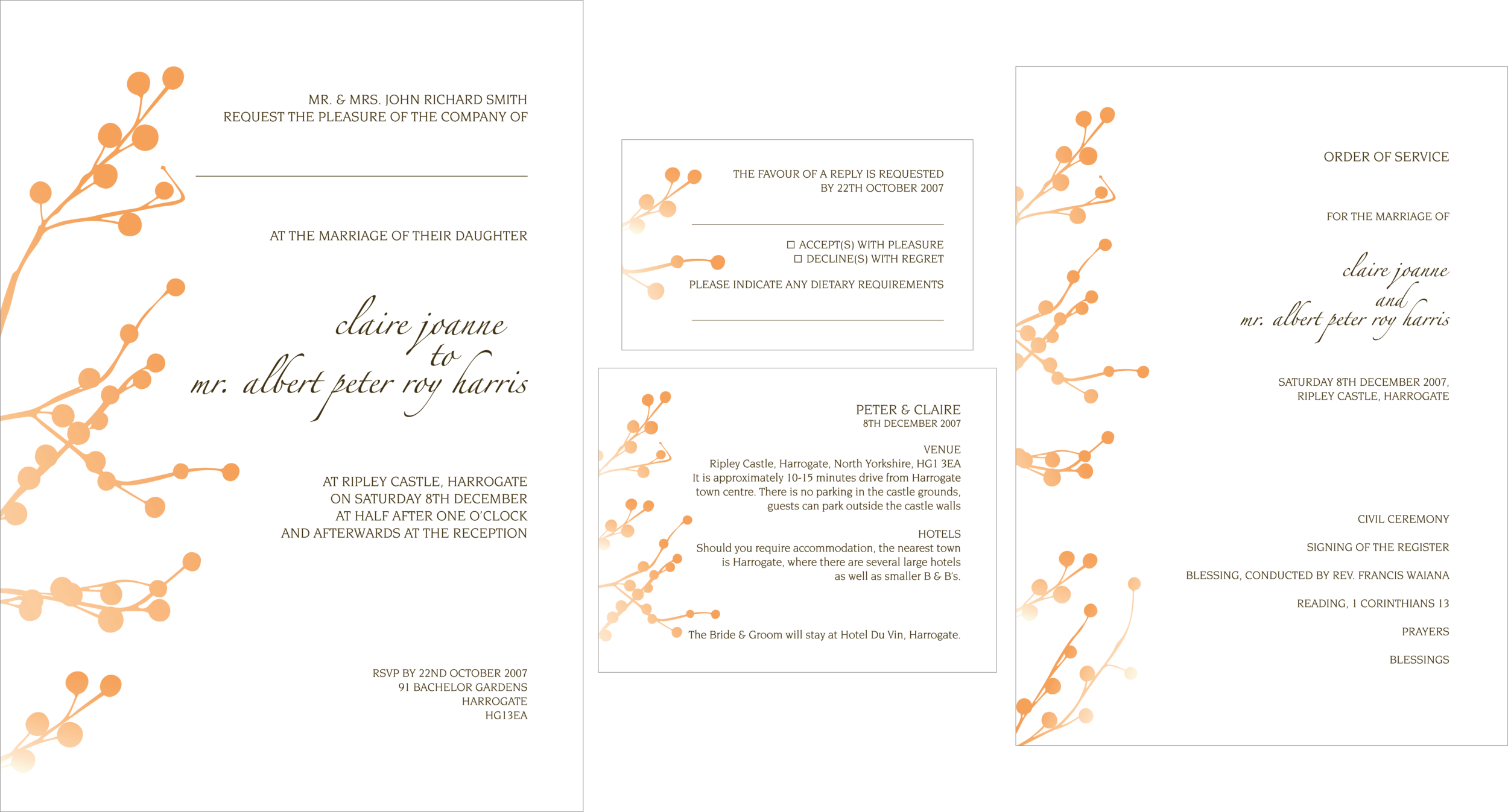 Smith/Harris Wedding Suite