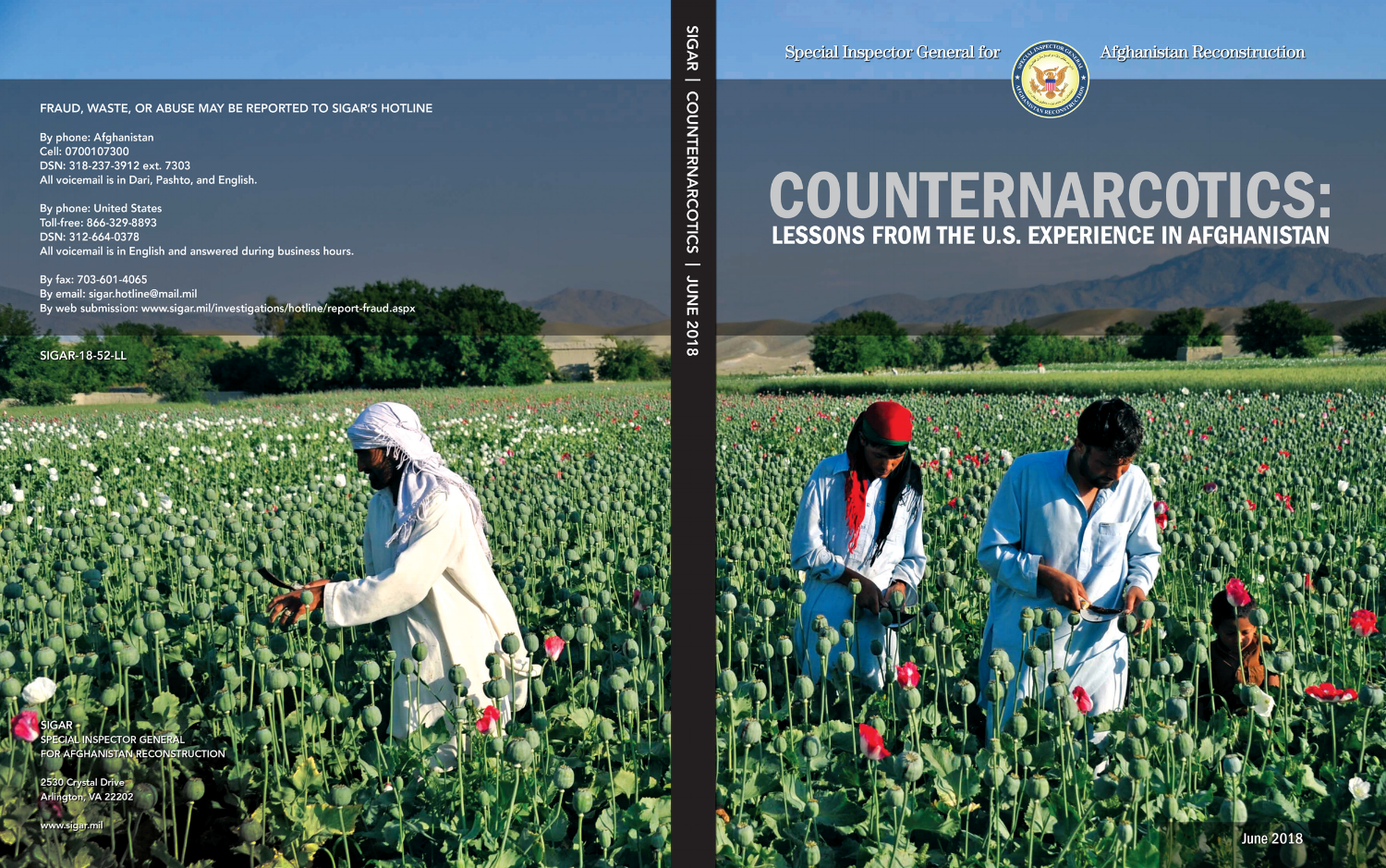 SIGAR Lessons Learned Report