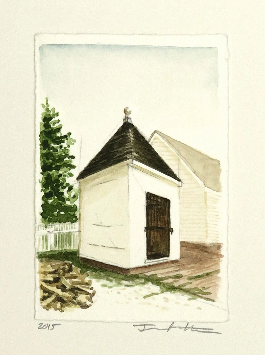Williamsburg, VA. Auxillary Shed