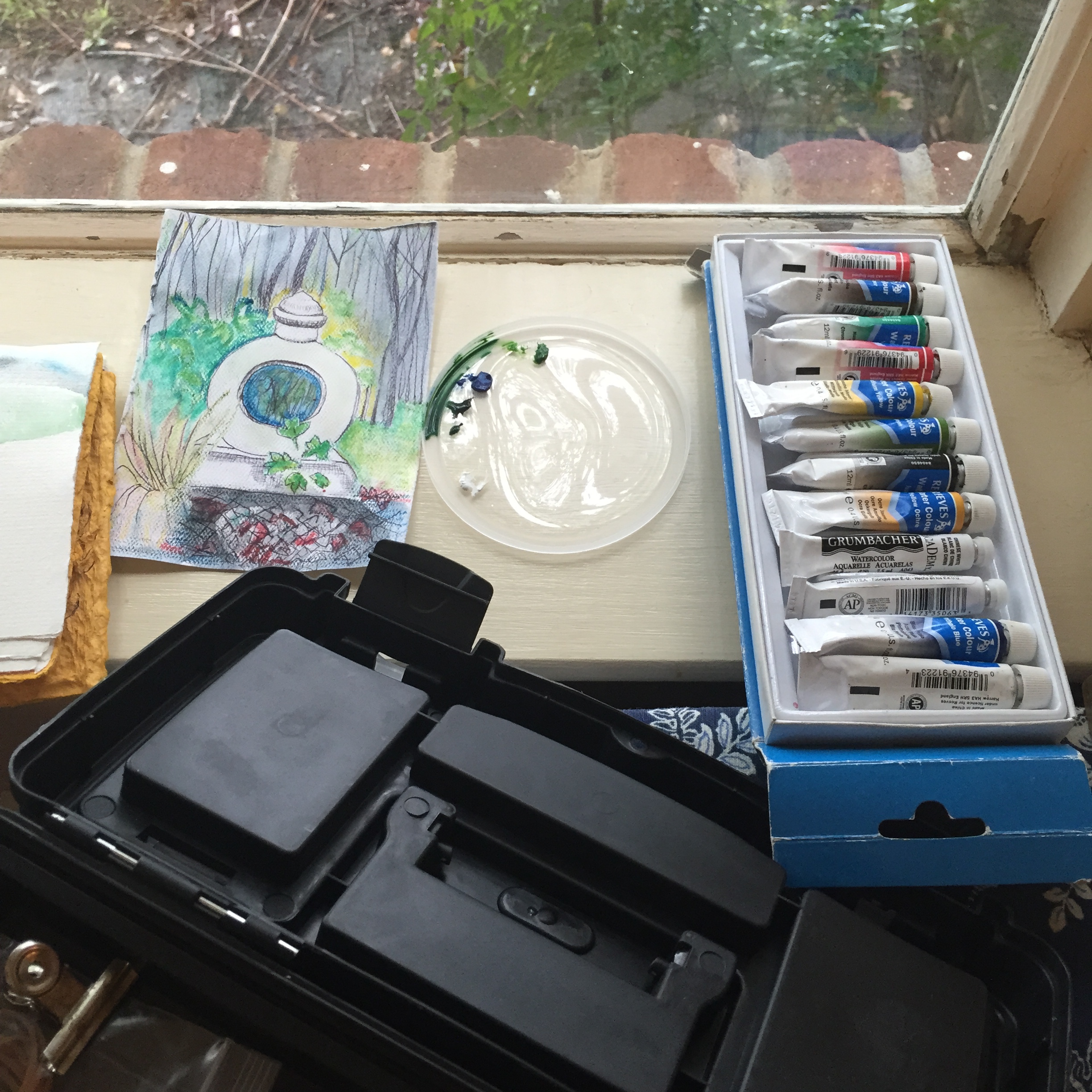 also a painter.